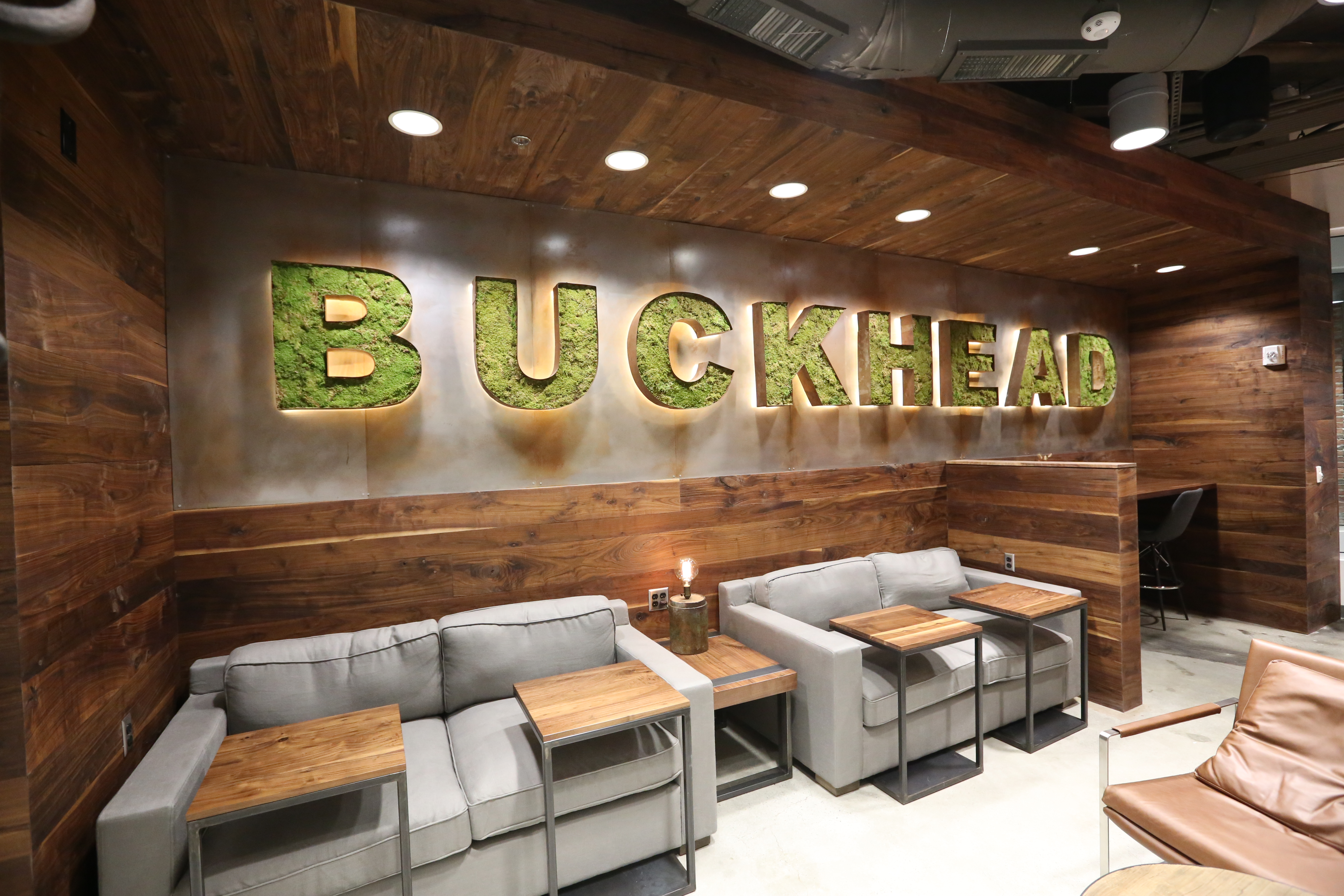 Buckhead coworking space with couches