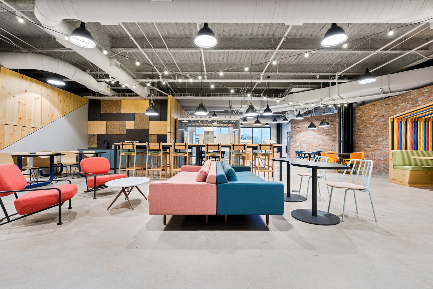 Members only shared workspace at Roam at Trilith