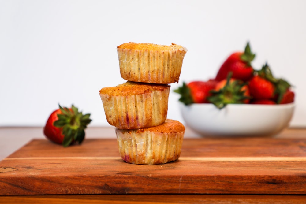 Seasonal breakfast muffins for meeting catering at Roam