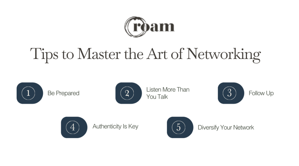 tips to master the art of networking