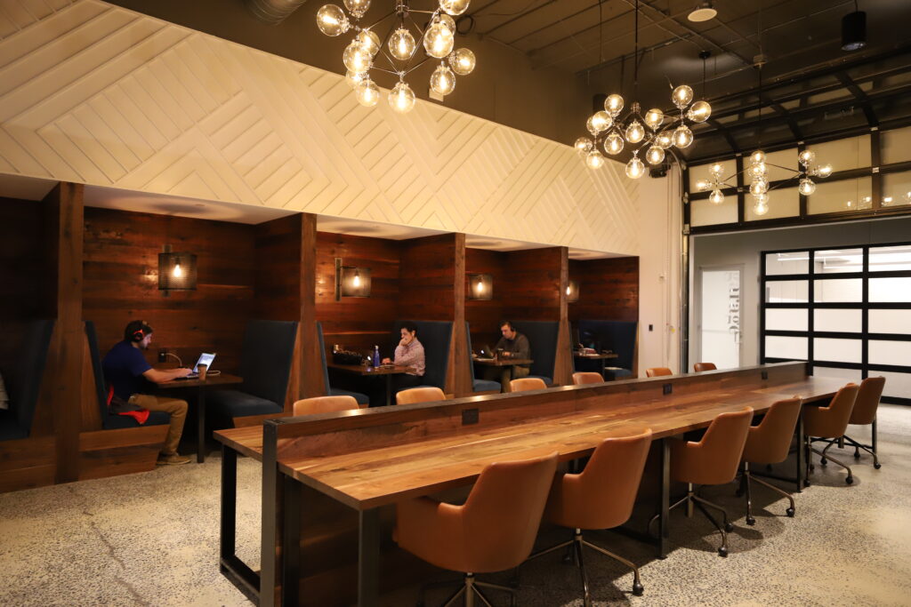 hybrid office at roam