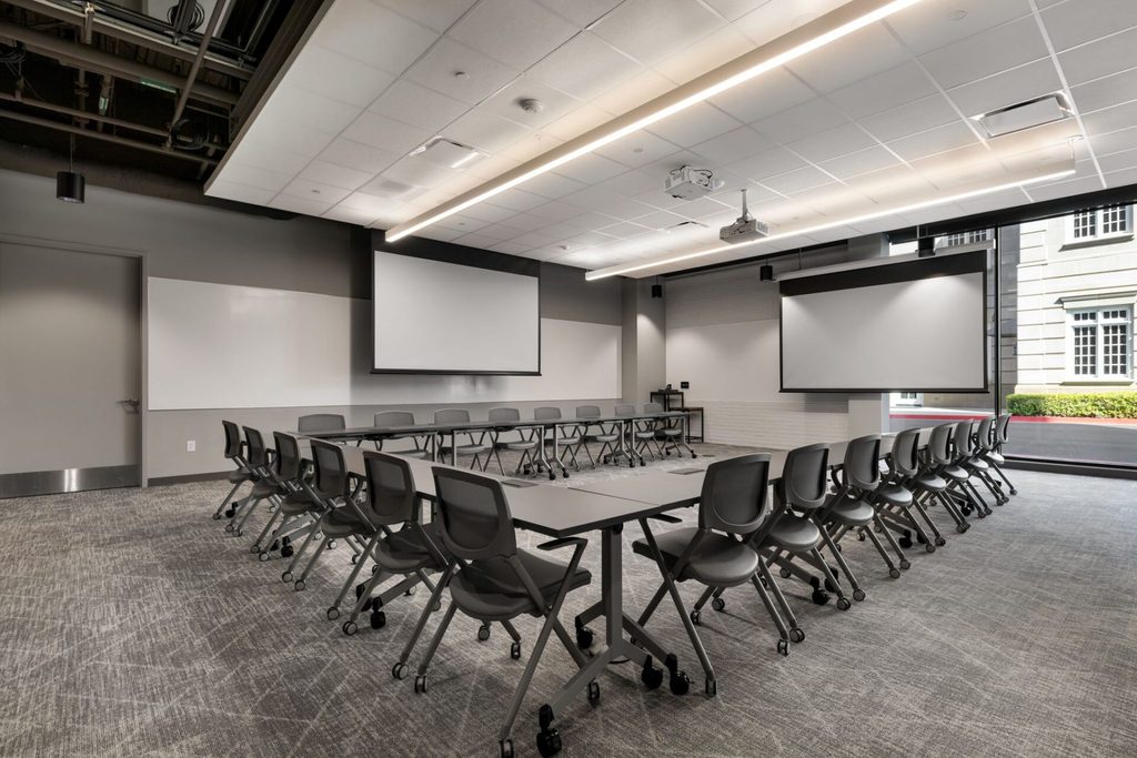 Roam U shaped conference room